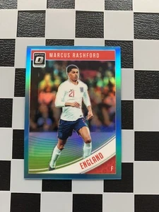 2018-19 Panini Donruss Marcus Rashford Aqua /149 England - Bild 1 von 2
