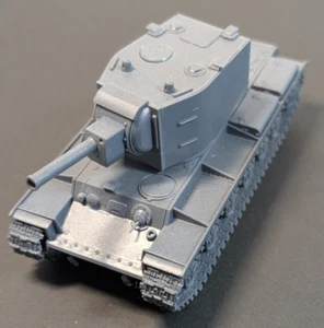 Bolt Action Russian KV2 Heavy Tank - Assembled but not painted - 28mm WWII 1/56 - Picture 1 of 6