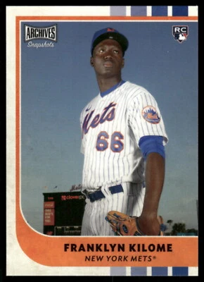 2021 Topps Archives Snapshots #17 Franklyn Kilome - Image 1 of 2