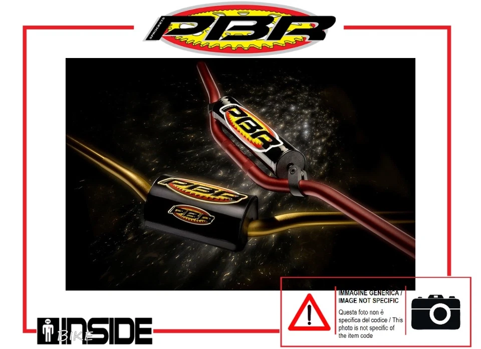 PBR 5510120 MANUBRIO ERGAL D. 28 mm ARGENTO MOD. APRILIA SOLO BARRA - Immagine 1 di 1