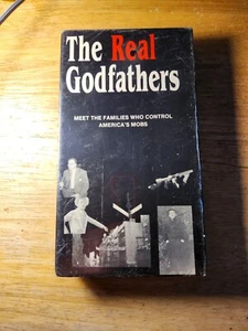 The Real Godfathers, America's Mobs, VHS Sealed And Brand New Rare - Picture 1 of 7