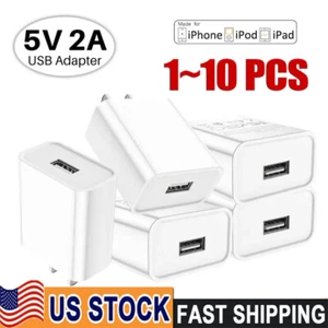 Universal 5V 1A US Plug USB AC Wall Charger Power Adapter For Smart Phone US lot - Picture 1 of 23