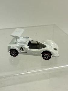Vintage Orignal 1968 Hot Wheels REDLINE White Heavy Chaparral 2G Spectacular ! - Picture 1 of 11