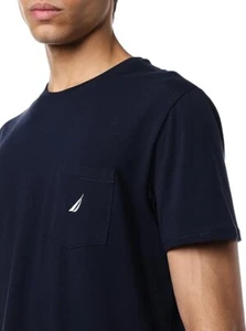 Nautica Men's. T-shirt. Short Sleeve. Crew Neck. Color Navy. Size X-Small - Picture 1 of 2