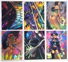 1997 Tony Daniel's The Tenth ClearChrome Chase Card Set of 6 #1-#6 Krome