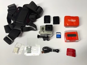 GOPRO HERO3 Grey 4K 12MP Action Camera Chesty Mount 512MB SD Waterproof Housing - Picture 1 of 9