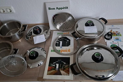 AMC Topf 24 Schnellkochtopf Topf 20 Platte 19095 49095 69095 Film Multigarset - Bild 1 von 4