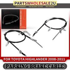 New 2pcs Rear Left & Right Parking Brake Cable for Toyota Highlander Lexus RX350