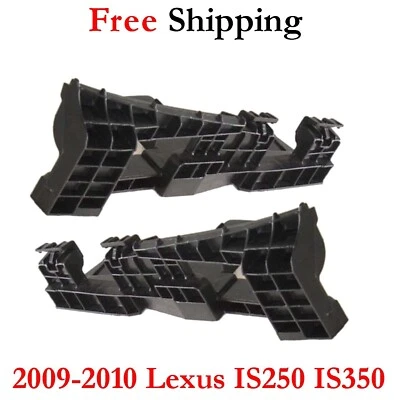 For 2009-2010 Lexus IS250 IS350 Bumper Bracket Front Left & Right Side Set 2pc — 第 1/4 张图片
