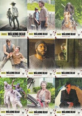 ХОДЯЧИЕ МЕРТВЕЦЫ 4 ЧАСТЬ 1 2016 МИНИ МАСТЕР БАЗОВЫЙ НАБОР + 3 ВСТАВКИ КАРТЫ НАБОРЫ ТВ - Изображение 1 из 4