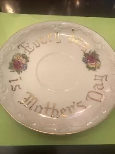 NORLEANS China Japan Set Of 2 Plates Everyday Is Mother’s Day & Father’s Day 007 - Picture 1 of 6