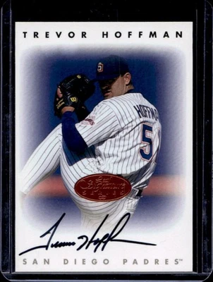 Leaf Signature Series 1996 Trevor Hoffman Auto Bronze #NNO Padres Foto 1 de 2