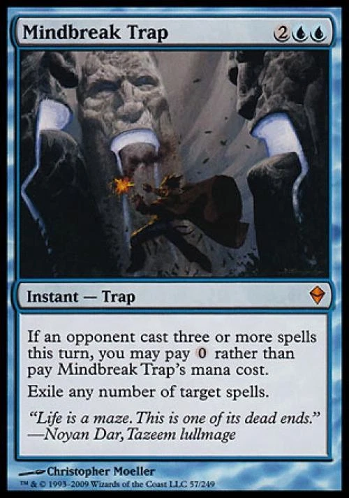 Mindbreak Trap - Medium Play MTG Zendikar - Image 1 of 1