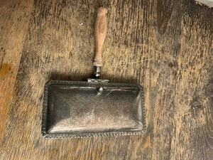 Vintage Landes Silverplate Mini Silent Butler with Rolling Brush Crumb Collector - Picture 1 of 4