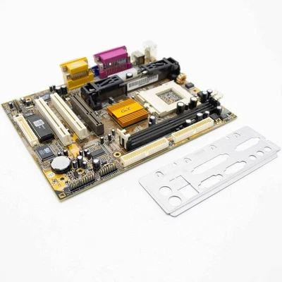 SCHEDA MADRE MMX SLOT1 PGA370 SCHEDA MADRE MICRO-ATX 2 X SDRAM AGP RS232 LPT Foto 1 de 3