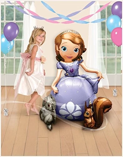 Balão de papel alumínio Anagram 48" Sofia the First Airwalker - Imagem 1 de 1