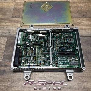 1990-1991 HONDA CIVIC 1.5L AUTOMATIC  ECM ENGINE COMPUTER (MATCH 37820-PM5-A80) - Bild 1 von 6