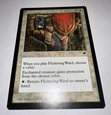 MTG * Flickering Ward NM  NP  Tempest  Regular  SellbyCyn - Image 1 of 4