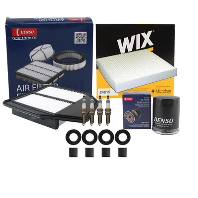 Denso Tune Up Kit NGK 4 Spark Plugs & Boots Kit for Acura TSX 2.5 L4 K24Z3 09-14 - Image 1 of 2