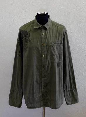 Marithe Francois Girbaud Khaki shirt Large - Image 1 of 4