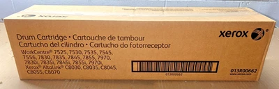 Cartucho de tambor negro genuino Xerox 013R00662 / 13R662 para centro de trabajo 7525/7530 Foto 1 de 3