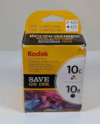 Combo de cartucho de tinta Kodak 10B color negro y 10C  Foto 1 de 4