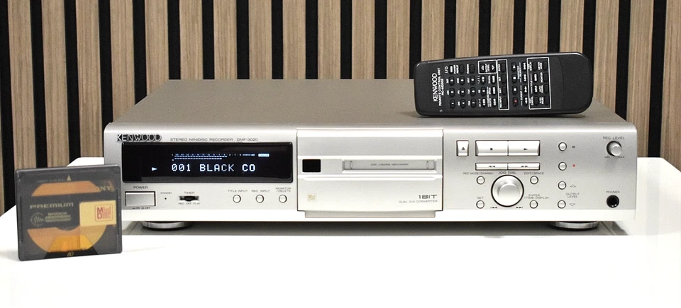 KENWOOD DMF-3020 MD-Player/Recorder mit Zubehör  Top Zustand - Bild 1 von 4