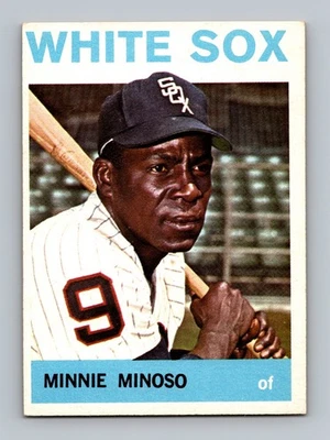 Tarjeta de béisbol 1964 Topps #538 Minnie Minoso EX-EXCELENTE de colección HOF Foto 1 de 2