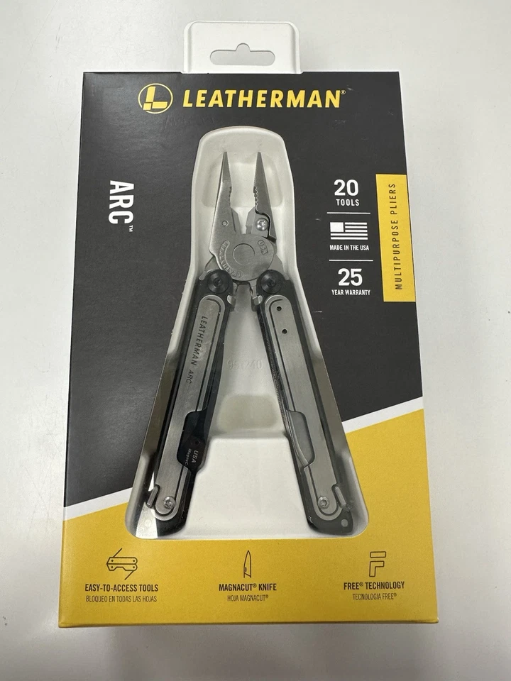 Leatherman Arc Multi-Tools - Black DLC & Stainless Steel