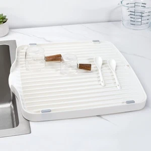 Draining Board Tray for Under-Mount Sink Drain Board Plastic Dish Drainer Boa... - Picture 1 of 8