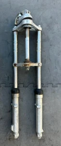 1973 - 1975 Honda ST90 ST 90 Front Fork Triple Tree Shock Steering Quick Clamp - Picture 1 of 9