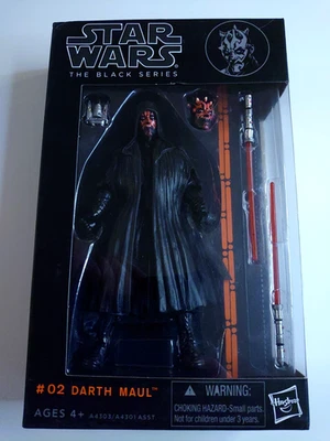 Star Wars RARE Black Series Darth Maul 6" The Phantom Menace #02 UPC SANDTROOPER - Image 1 of 4