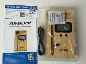AlfaBot K2 Wireless Meat Thermometer Base Display - Picture 1 of 5