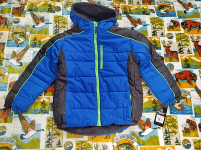 NWT Protection System Kids Winter Bubble Jacket Puffer Size Youth 10-12 Boys - Image 1 of 4