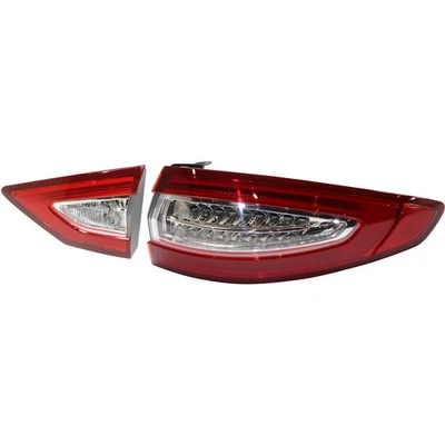 Tail Light Brake Light Passenger Right Side For 13-16 Ford Fusion Titanium -CAPA - Image 1 of 4
