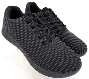 Nobull Outwork Superfabric schwarze Schnürschuhe Krafttrainingsschuhe Damen US 8,5 - Bild 1 von 9