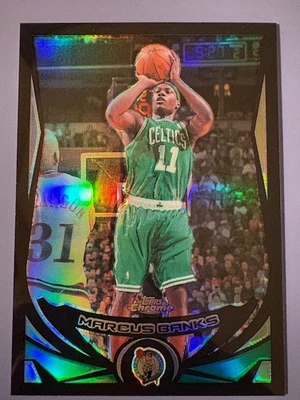 2004-05 Marcus Banks Topps Chrome Black Refractor - 009/500 - Image 1 of 2
