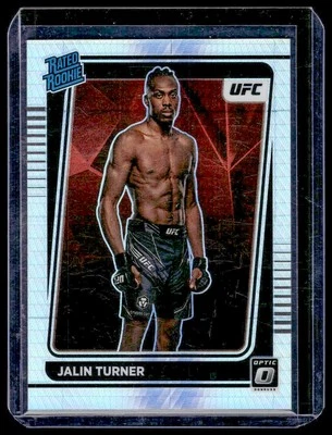 2022 Donruss Optic UFC Jalin Turner RC Rated Rookie Lucky Envelopes #114 7/8 - Image 1 of 2