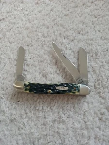 1985 CASE XX 6318 HP SS MEDIUM STOCKMAN PRETTY BONE KNIFE RAZOR EDGE - Picture 1 of 6