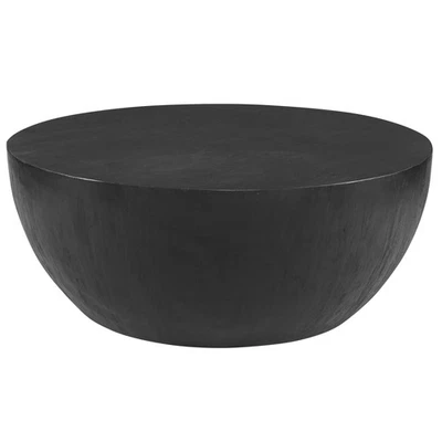 Mesa de centro de madera Uttermost 22881 Lark 42"W - negra Foto 1 de 3