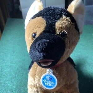 Build a Bear Hund Promise Pets Service Deutscher Schäferhund BAB Bellen Stofftier - Bild 1 von 12