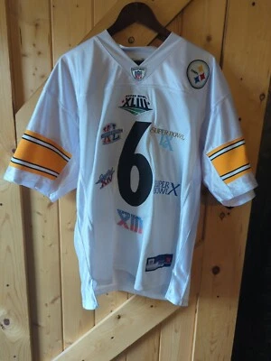 Pittsburgh Steelers Six-Time Super Bowl Champions Jersey Size 50 - Reebok - Image 1 of 4