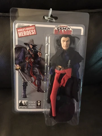 Mego Retro Solomon Kane 8" Action Figure 2014￼ Figures Toy Company FTC Sealed Cover
