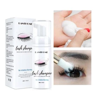 50ml Professional Wimpern Schaumreiniger Wimpernverlängerung Shampoo B5W2◇ - Bild 1 von 12