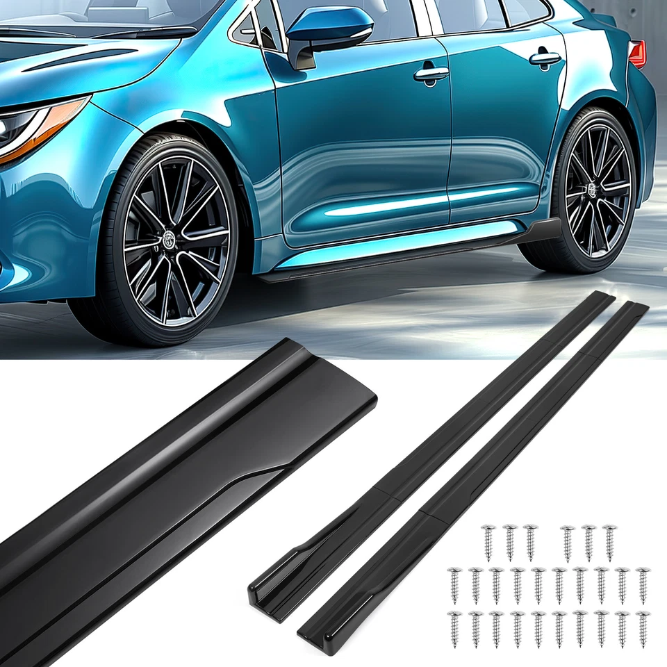 Labio de panel basculante de extensión de faldón lateral de 86,6" para Pontiac Sunfire GT 2DR cupé Foto 1 de 4