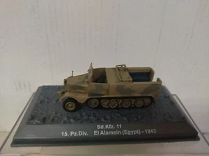 Sd.Kfz.11 1942 EL ALAMEIN 15.Pz.Div. WW 2 1:72 ALTAYA IXO - Imagen 1 de 3