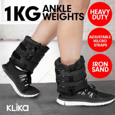 Powertrain 2x 1kg Lead-Free Ankle Weights - image 1 of 4
