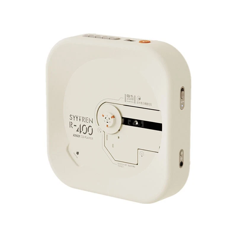 Retro CD Player Bluetooth5.3 Audio Player Support CD/CD-R/CD-RW Syitren R400 - Image 1 of 1