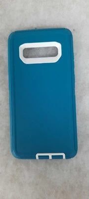  Phone Case For Galaxy S10+ Plus, Color Aqua Green OPEN BOX - Image 1 of 3