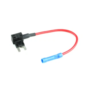 1x Mini FUSE PLUG Add a Fuse WIRE ATM Mini Fuse RADAR Dash Cam BlackVue Roadhawk - Picture 1 of 8